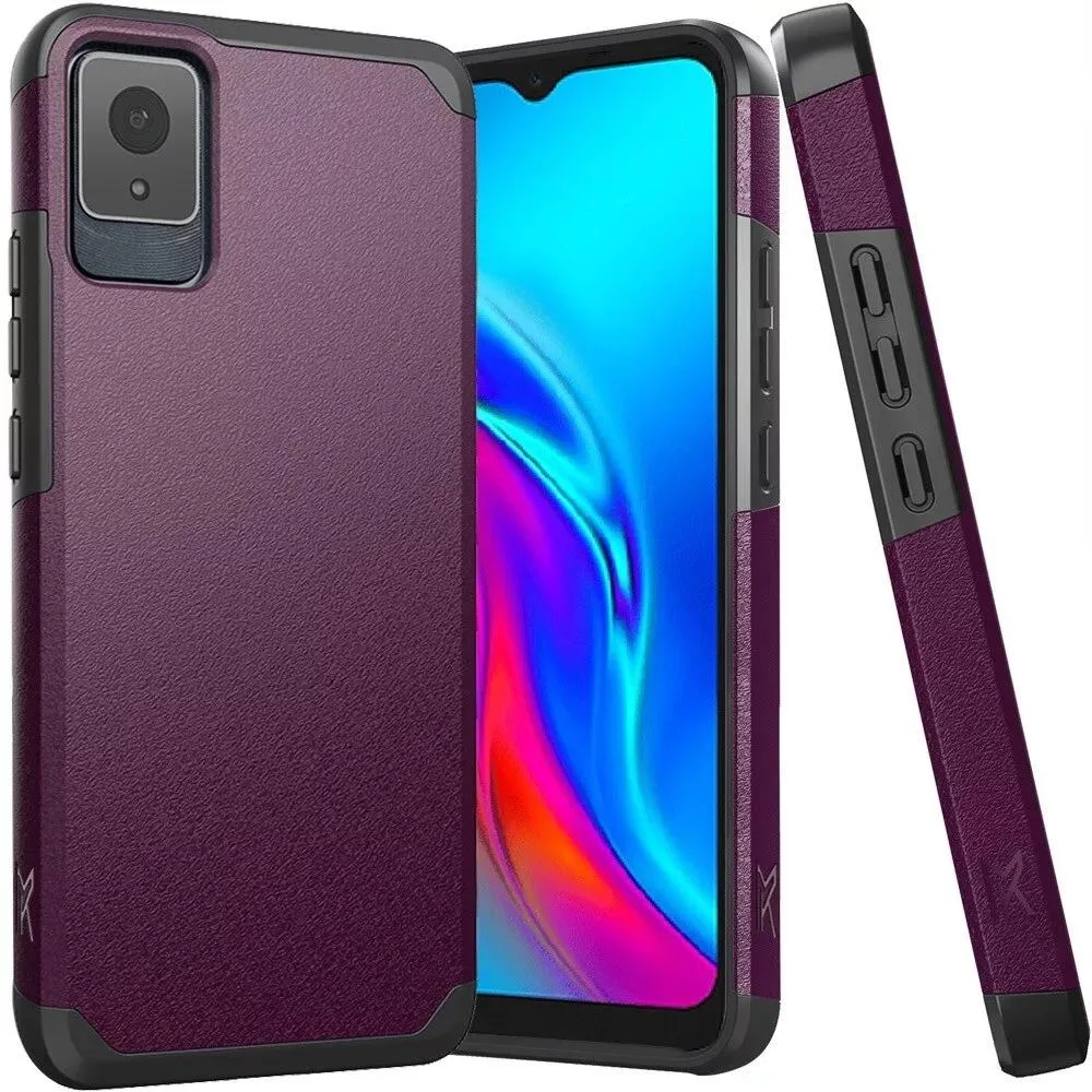 ExtremeCases - Generic ExtremeCases - Generic Dual Hybrid Case for TCL K11 T432W MK Purple — product photo