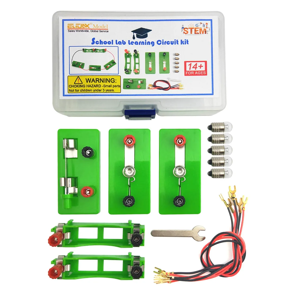 EUDAX Physics Science Lab Circuit Kit Basic — product photo