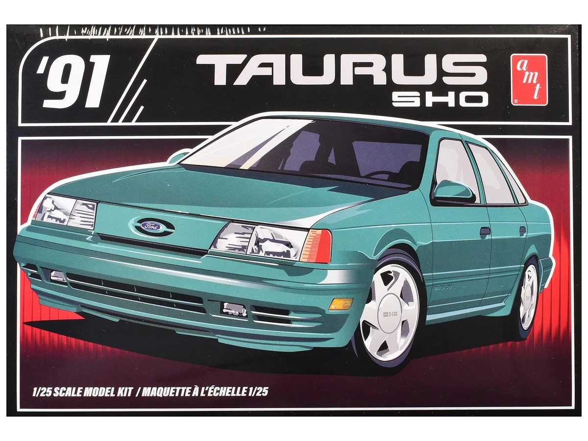 AMT AMT AMT1554M 1/25 Scale 1991 Ford Taurus SHO Hobby Collectible — product photo