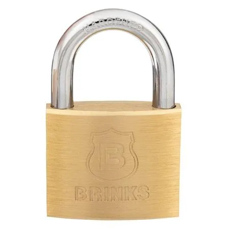 Brinks Brinks 171-40401 Brass Padlock 40 mm Keyed Alike 4 Pack — product photo