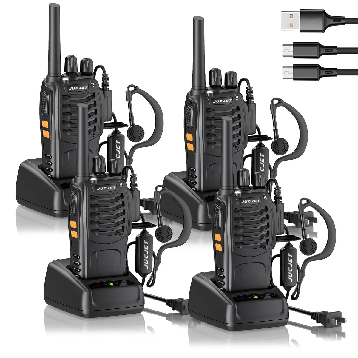 KEHIPI KEHIPI H888S 4-pack UHF two-way radio 16ch — product photo