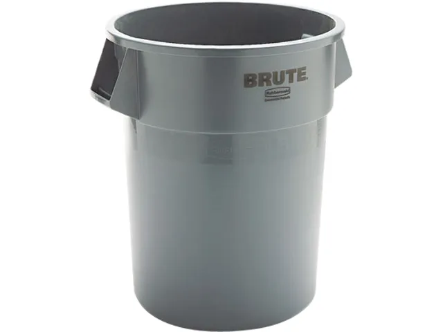 Rubbermaid Commercial Rubbermaid Commercial 265500 Vented Brute 55 Gal. Gray cleaning — product photo