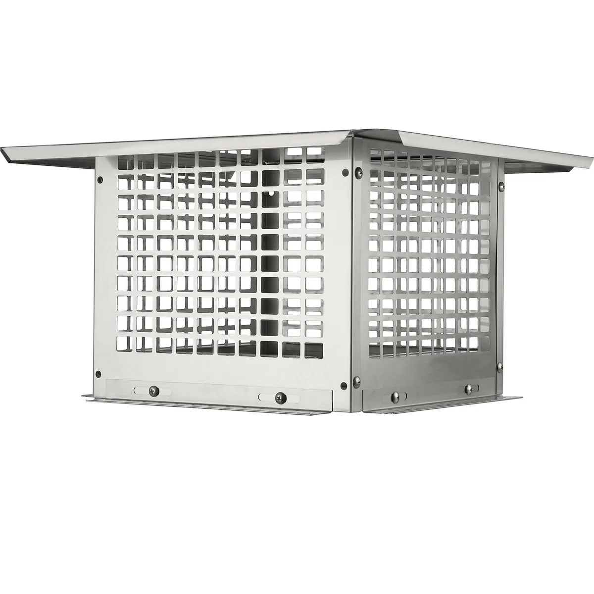 VEVOR VEVOR 12 x 12 inch 304 Stainless Steel Chimney Cap Silver — product photo