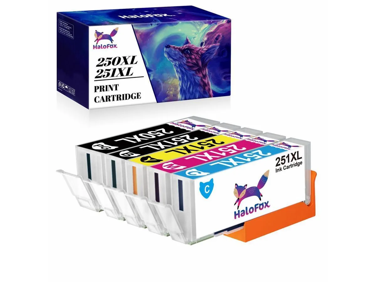 V4ink V4ink 5-pack 250XL 251XL ink cartridges — product photo