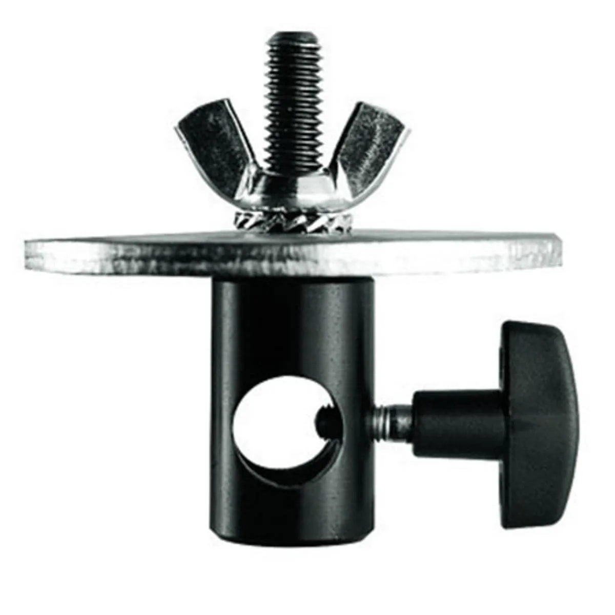 Manfrotto Manfrotto 16mm Female Adapter 3/8" Screw 80mm Disc — product photo