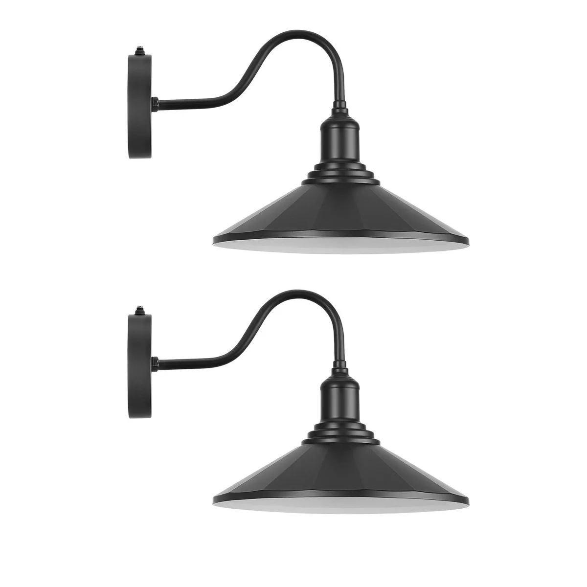 VEVOR VEVOR Outdoor Barn Light 11.5 in 2-Pack Black — product photo