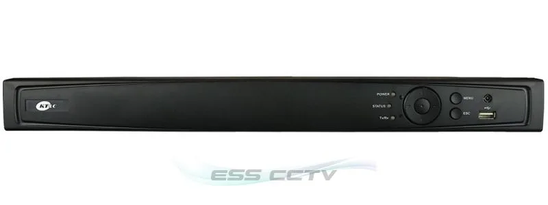 KT&amp;C KT&amp;C OMNI-IP KNR-p16Px8 16 Channel NVR 8 PoE video recorder — product photo