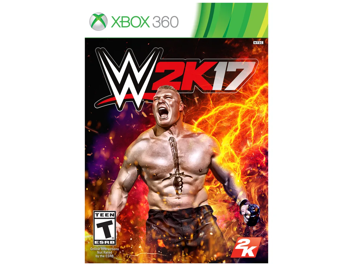 2K GAMES 2K GAMES WWE 2K17 Xbox 360 legacy xbox — product photo