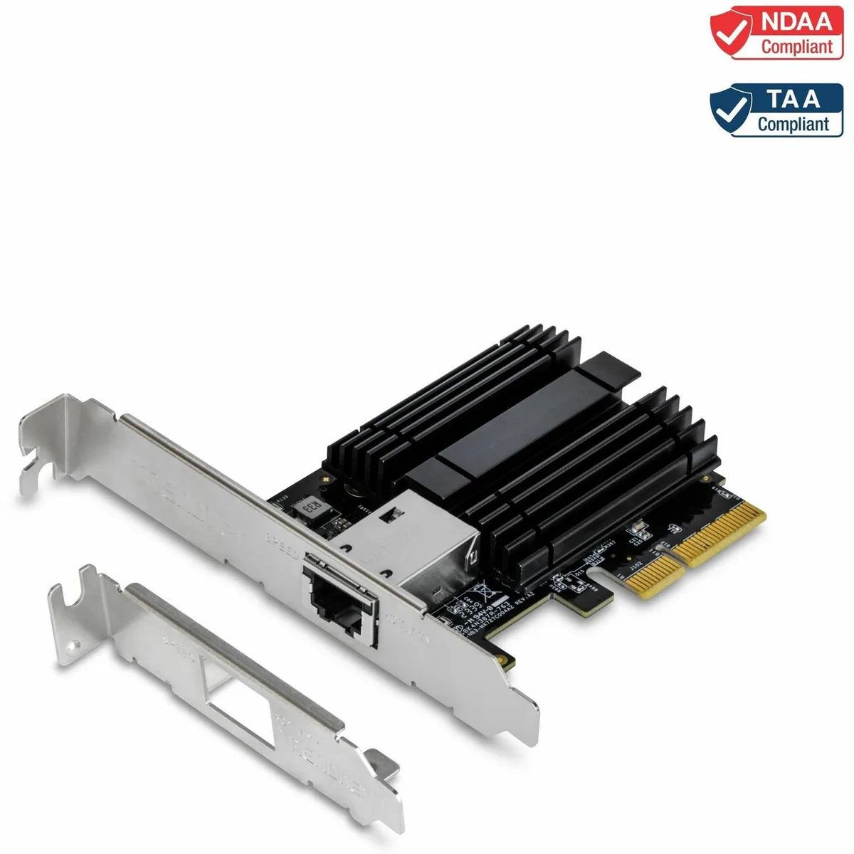 TRENDnet TRENDnet TEG-10GECTX (v3.0R) 10Gbps PCIe network card — product photo