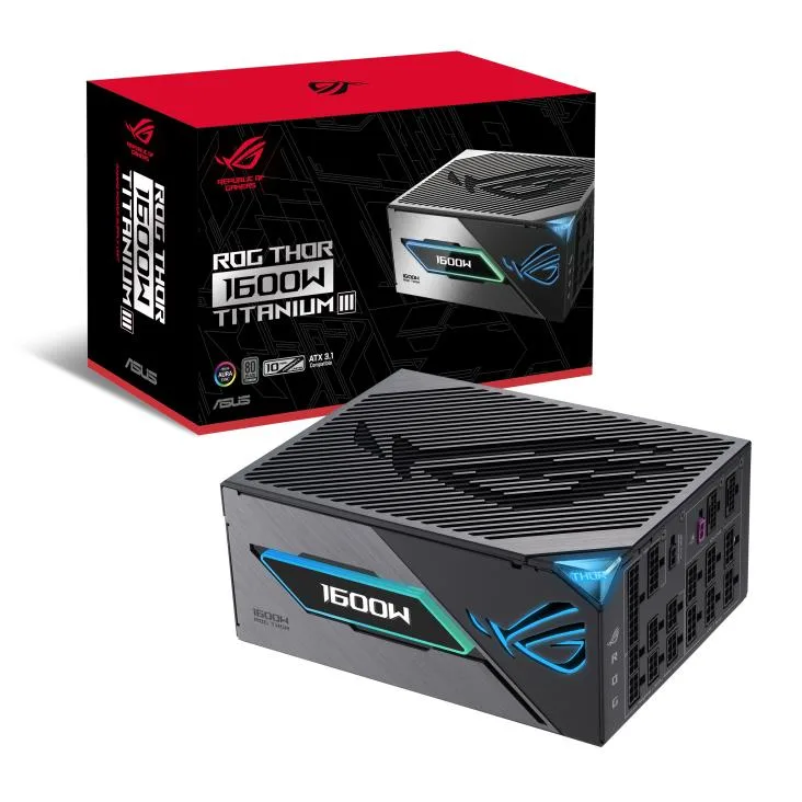 ASUS ASUS ROG Thor 1600W Titanium III power supply — product photo
