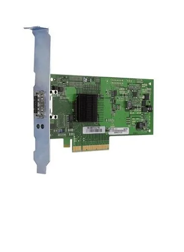 Low-profile PCIe x8 Infiniband DDR host channel adapter with standard bracket