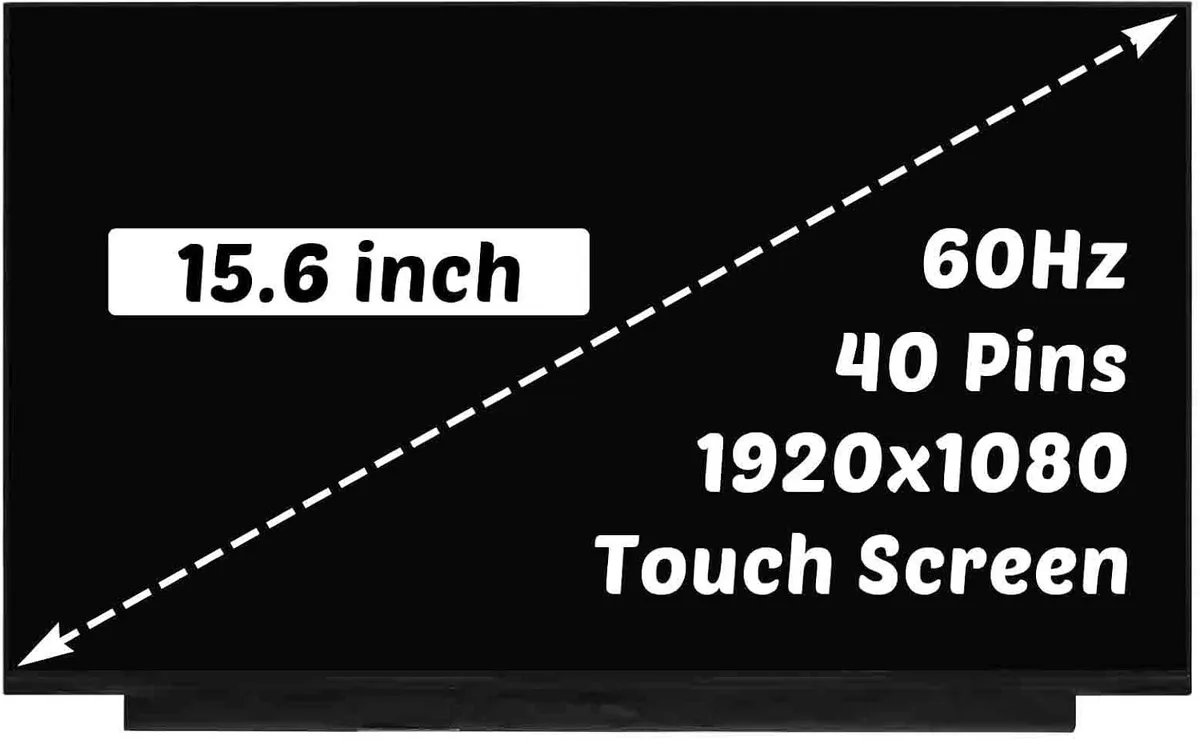 NUOLAISUN NUOLAISUN 15.6" 1920x1080 60Hz 40-pin touch screen for Dell Inspiron 15 3511 3520 3535 (2023) — product photo