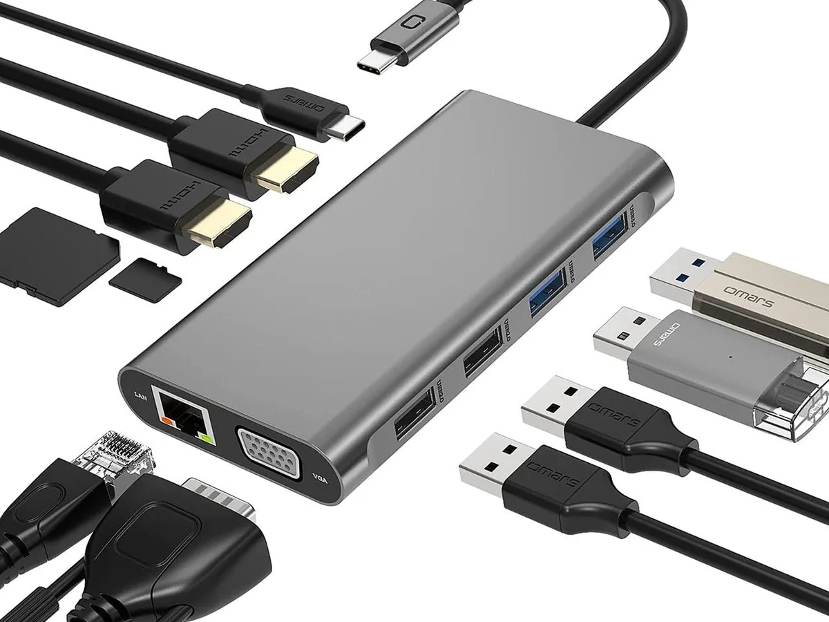 KUTUMAI KUTUMAI Thunderbolt 3 USB-C 8K Docking Station — product photo
