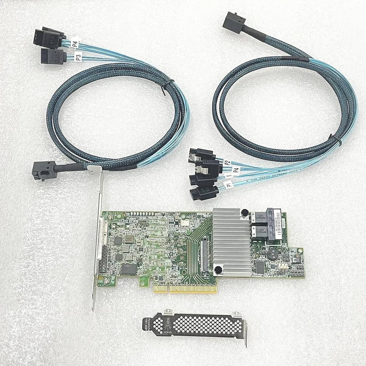 LSI LSI 9361-8i MegaRAID SAS 12Gb/s 1GB Cache 2×SFF8643 PCIe 3.0 network card — product photo