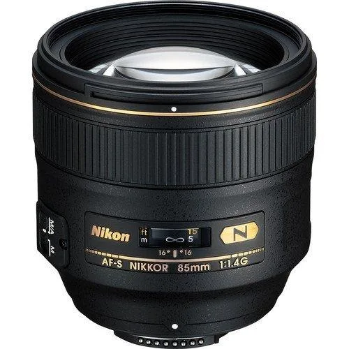 Nikon International Nikon AF-S FX NIKKOR 85mm f/1.4G International Version camera lens — product photo