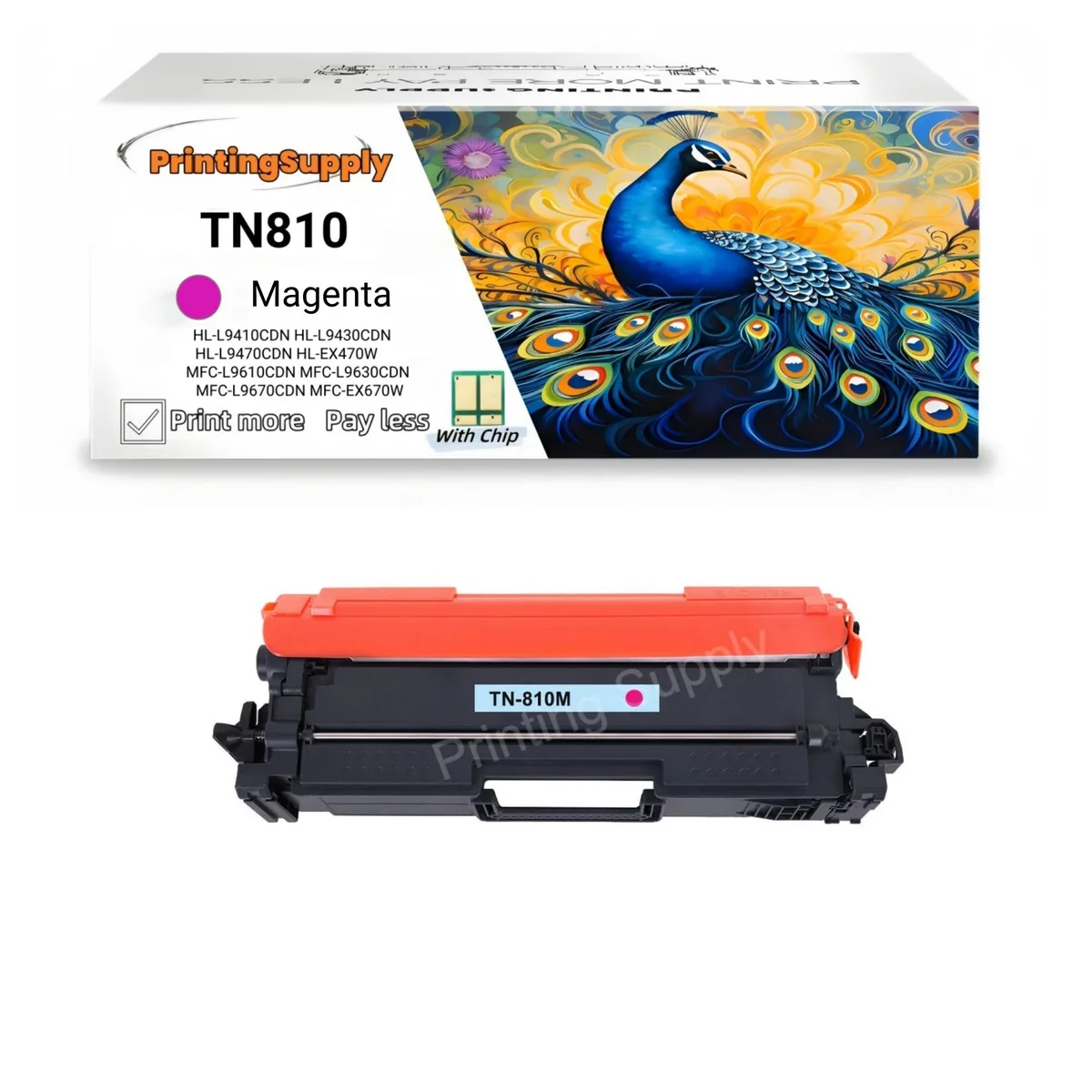 Ninestar Technology Ninestar Technology TN810M Magenta toner cartridge — product photo
