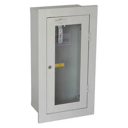 Zoro Select Zoro Select 35GX47 Semi-Recessed Fire Extinguisher Cabinet 28 in 20 lb — product photo