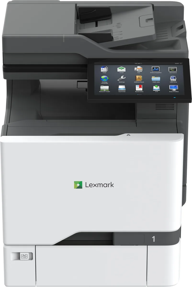 Lexmark Lexmark CX735adse 47C9600 Colour Laser Printer 52ppm 10.1" Touchscreen — product photo