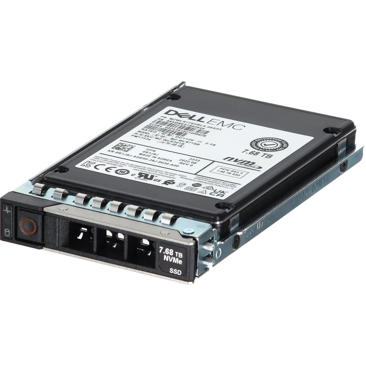 DELL DELL R1J8J 7.68TB enterprise SSD — product photo