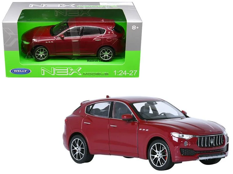 Welly Diecast Welly Diecast Maserati Levante Red 1:24-1:27 Diecast Model Car — product photo
