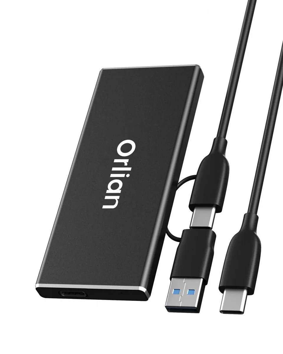 ALSEYE ALSEYE 1TB External Portable SSD USB 3.1 Gen 2 2 in 1 Accessory — product photo