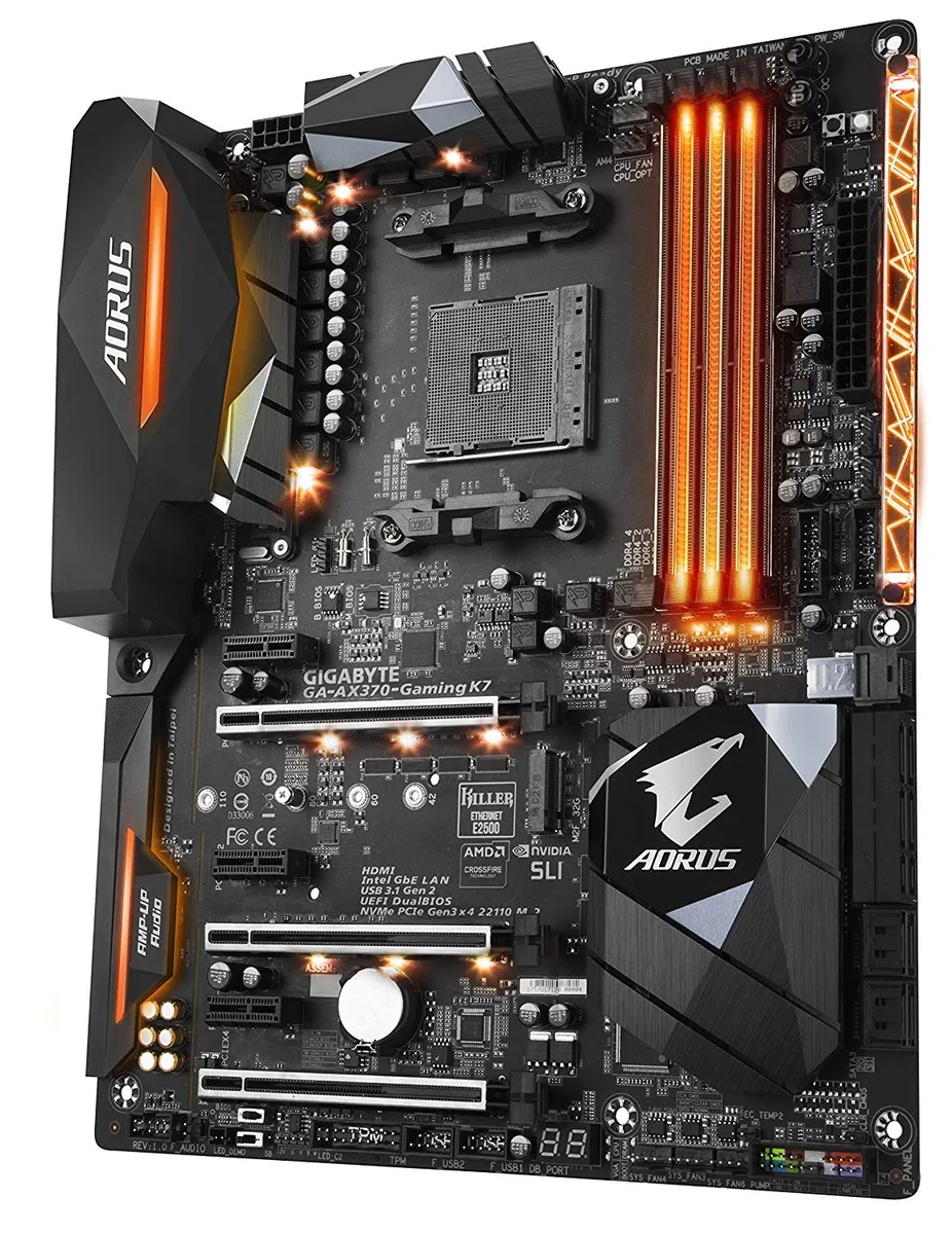 GIGABYTE GIGABYTE GA-AX370-GAMING K7 AMD motherboard — product photo