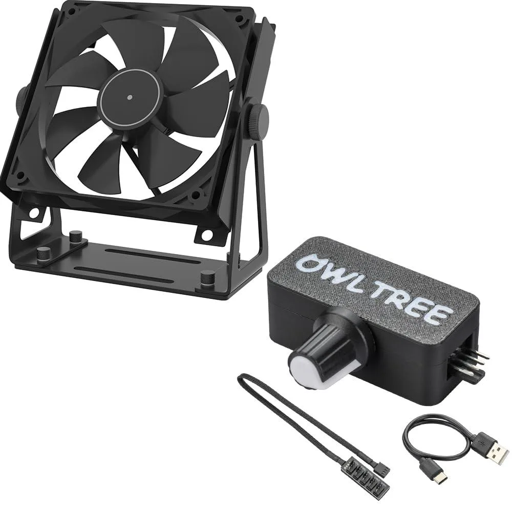 LORDWORLD LORDWORLD PWM Fan Controller and PC Fan Stand — product photo
