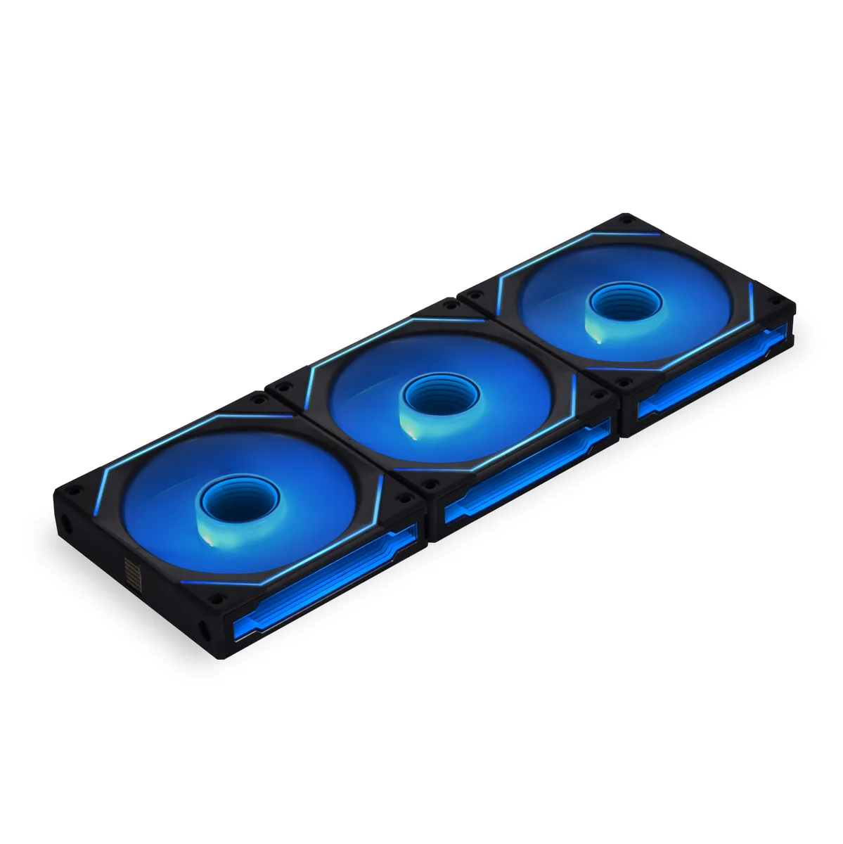 Lian Li Lian Li UF-SLIN120-3B case fan 3-pack 120mm ARGB black — product photo