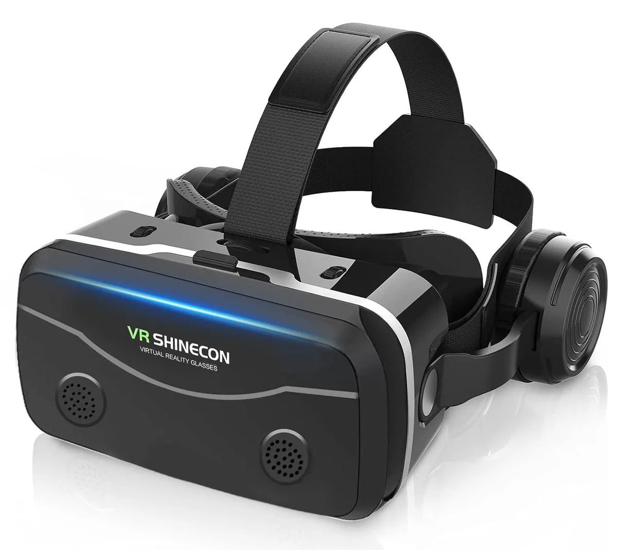 CoCerKet VR-G15-HW VR Headset Black 120° FOV 7.2" 42mm Drivers — product photo