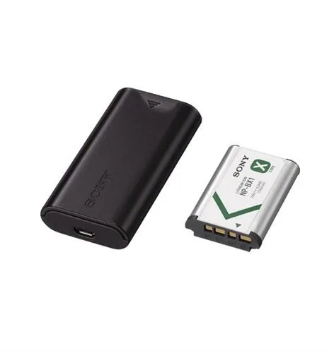 Sony Sony ACC-TRDCX Travel DC Charger Kit with NP-BX1 Battery — product photo