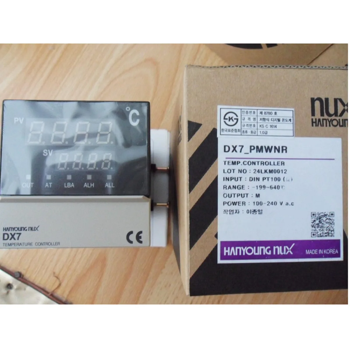 Hanyoung Nux Hanyoung Nux DX7-KSWNR Digital Temperature Controller — product photo