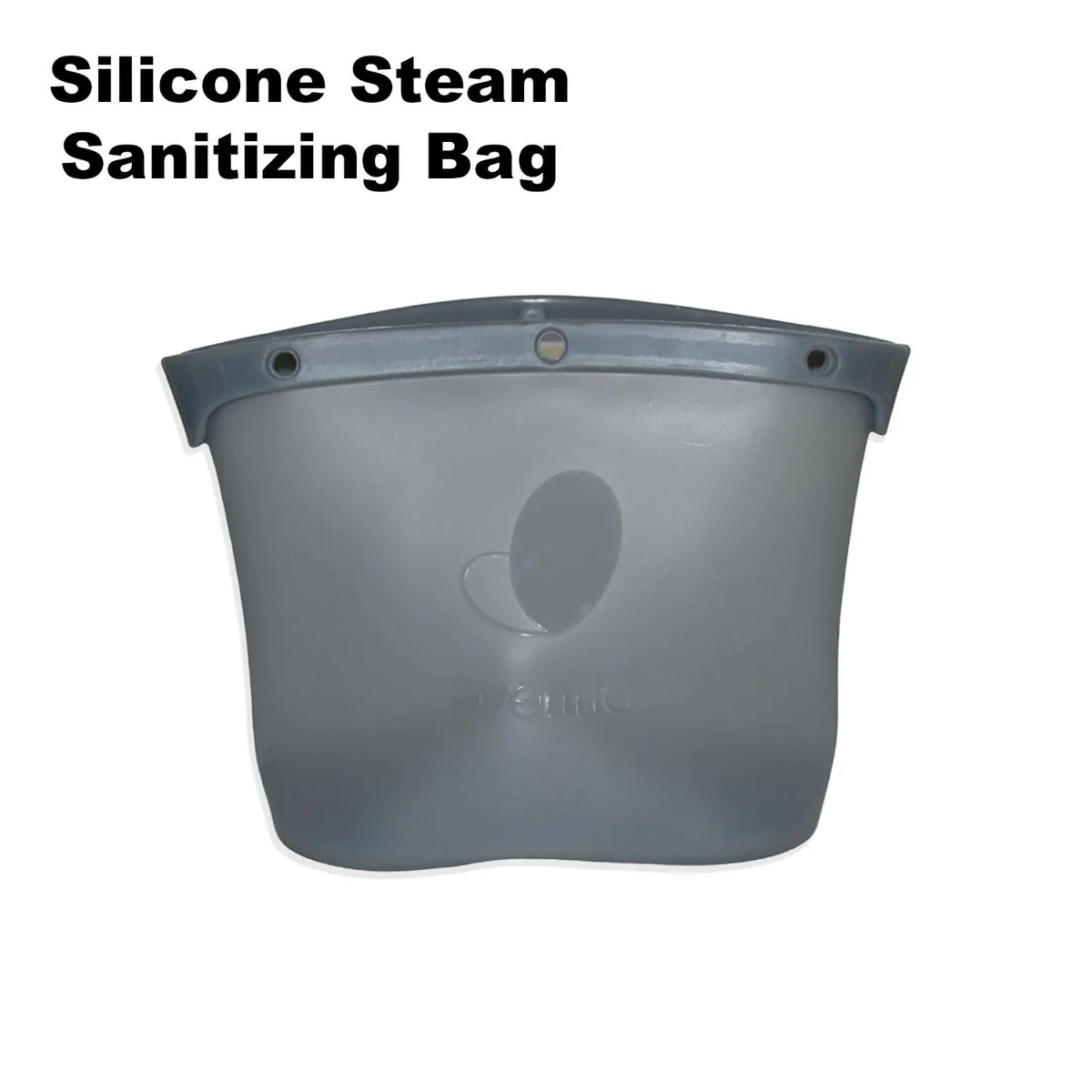 Evenflo Evenflo Silicone Steam Sanitizing Bag Grey 2211111 — product photo