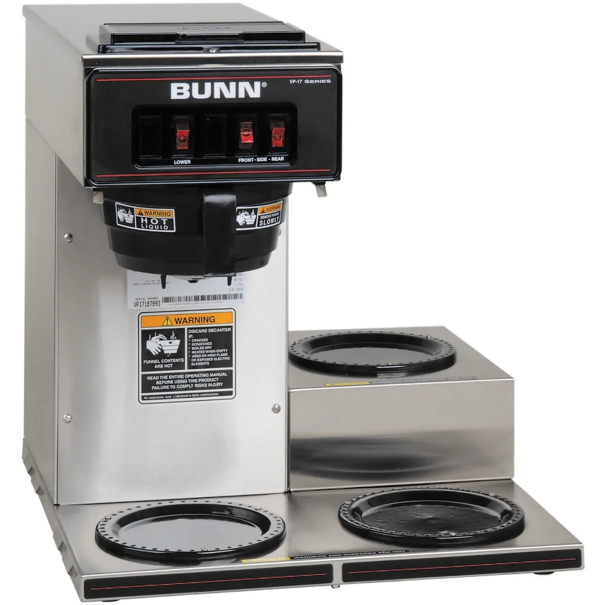Bunn Bunn 133000003 12-Cup Stainless Steel Automatic Coffee Maker — product photo