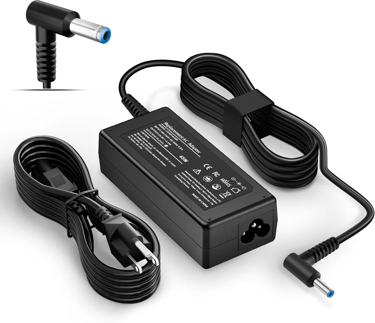 FLEANE FLEANE laptop charger 65W 45W blue tip 4.5 x 3.0 mm — product photo