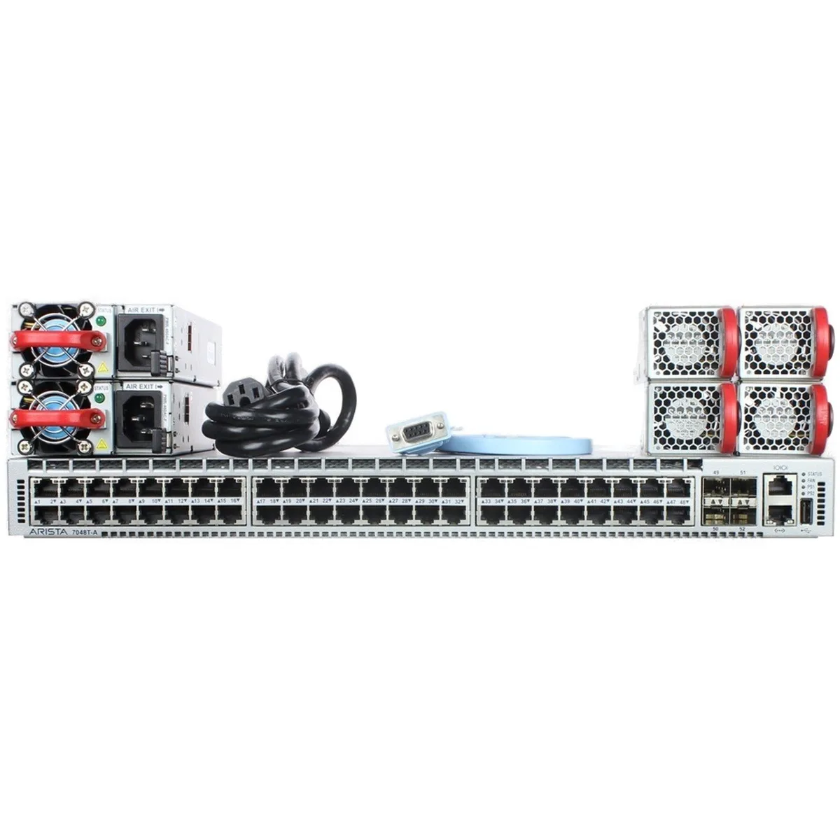 Arista Networks, Inc. Arista Networks, Inc. DCS-7048T-A 48 x 100/1000 Base-T 4 x 1/10GbE SFP+ network switch — product photo