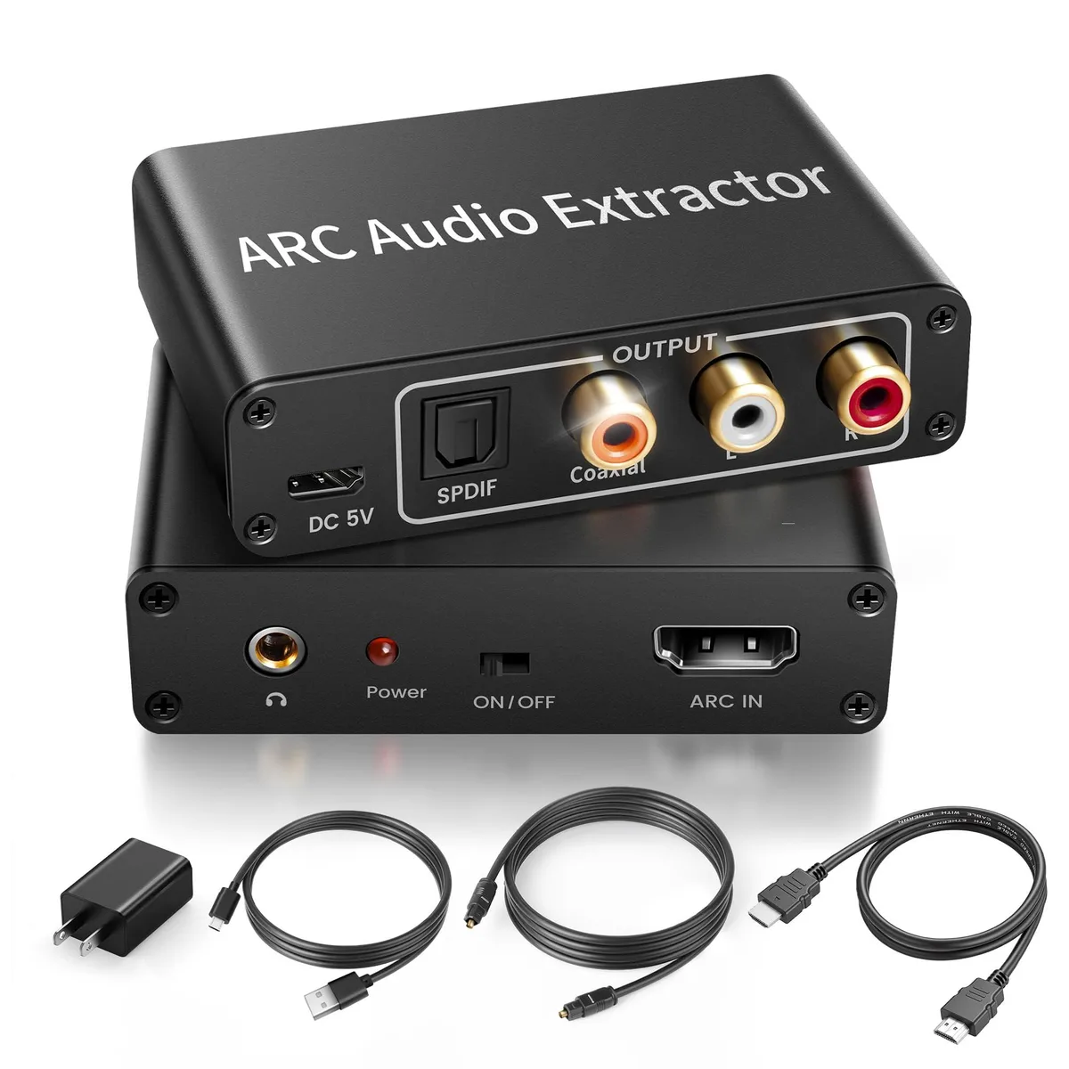 WRIARICH WRIARICH USAL6247HEI HDMI ARC Audio Extractor 4K 60Hz 192KHz — product photo