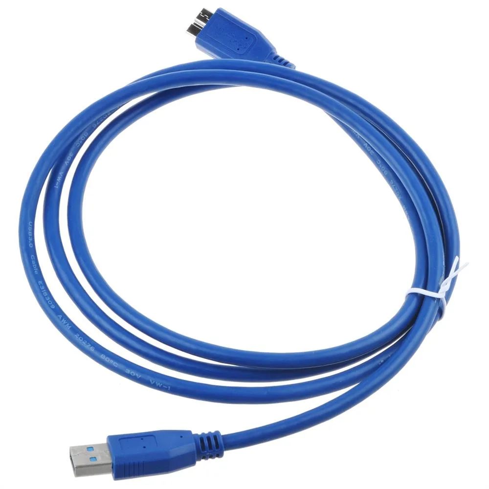 ABLEGRID ABLEGRID USB 3.0 Type A to Micro B cable 5ft blue — product photo