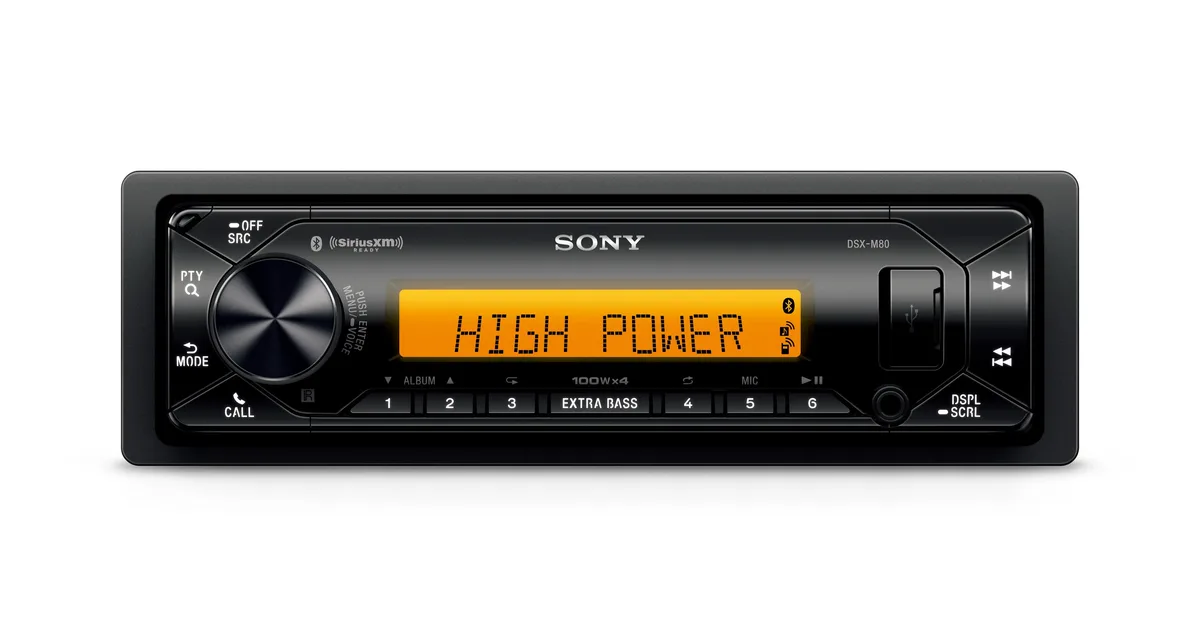 Sony Sony DSXM80 BT Marine Receiver — product photo