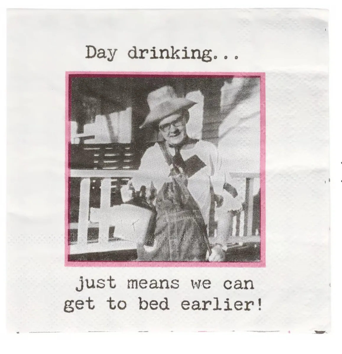 Primitives By Kathy Primitives By Kathy Trash Talk Day Drinking Paper Beverage Napkins 20/pk — product photo