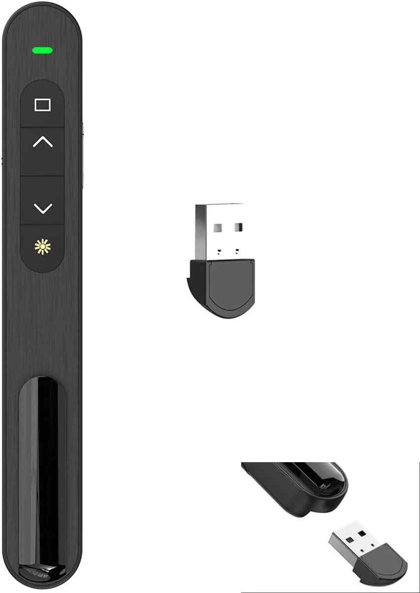 CELUX CELUX Wireless Presenter Remote 2.4 GHz Laser Pointer Volume Control — product photo