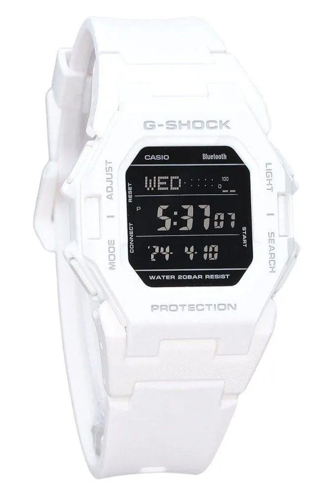 CASIO CASIO G-Shock GD-B500-7 Digital Smartphone Link White Resin Strap Watch — product photo