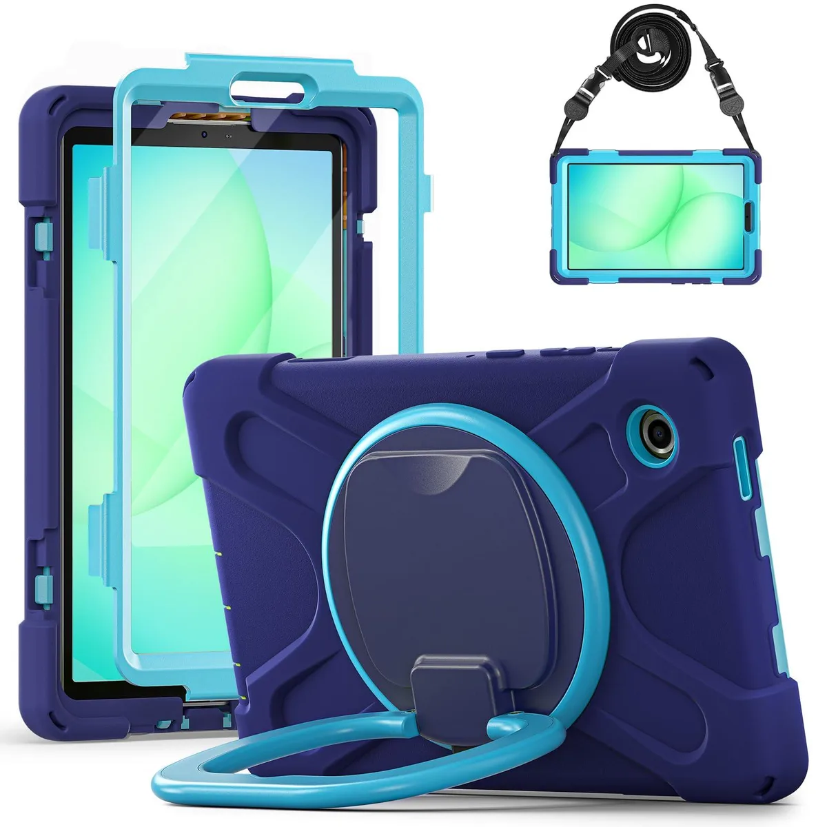 Timoom Timoom Rugged Silicone Case Navy Blue 8.7" Tab A11 2025 A9 2023 — product photo