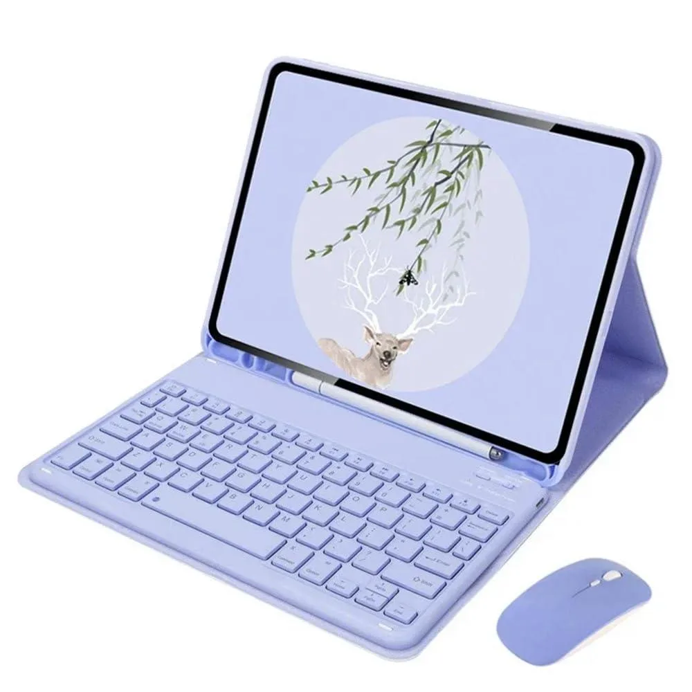 Timoom Timoom Keyboard Mouse Folio Case Purple 10.4" SM-T500/503/505/507/509 — product photo