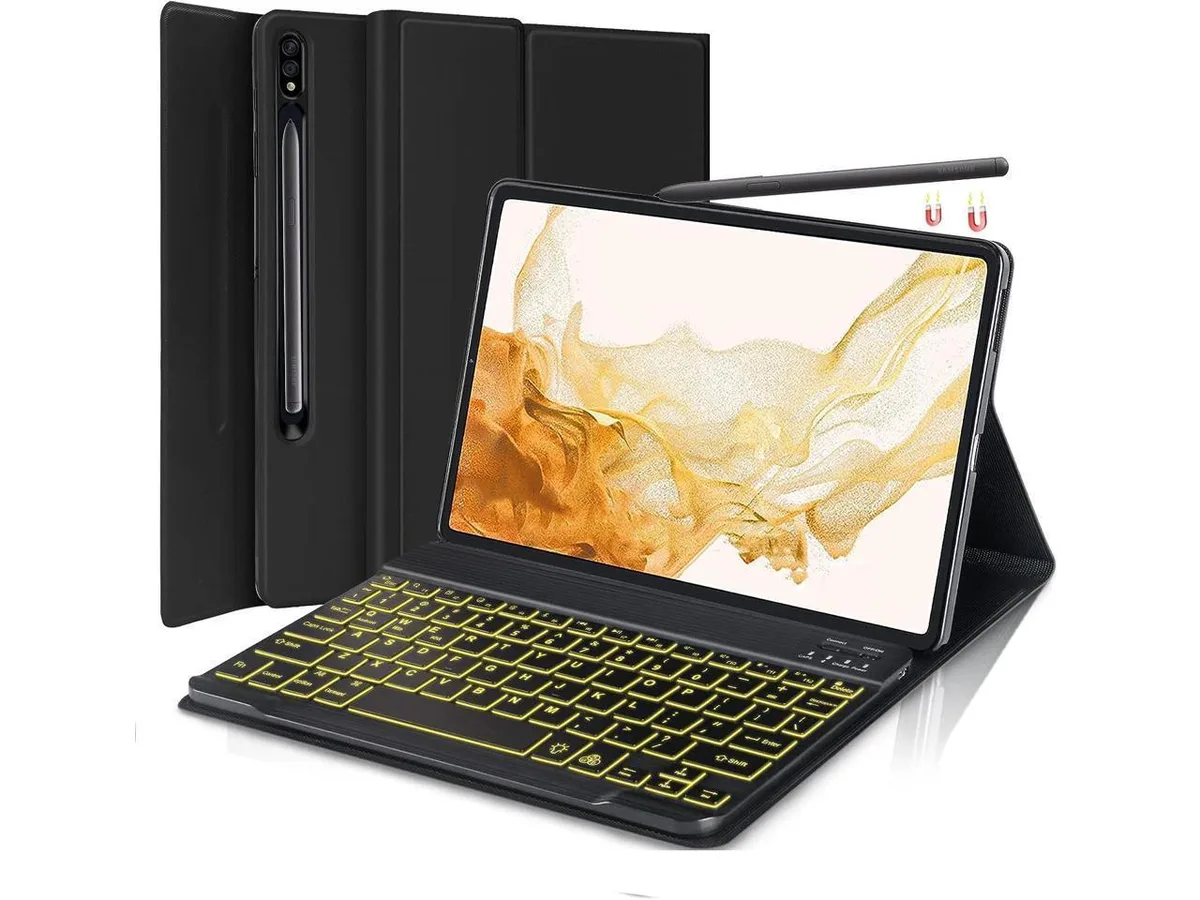 BONAEVER BONAEVER SM-X910/SM-X916B/SM-X918U 14.6 laptop case with 7 color backlit keyboard — product photo