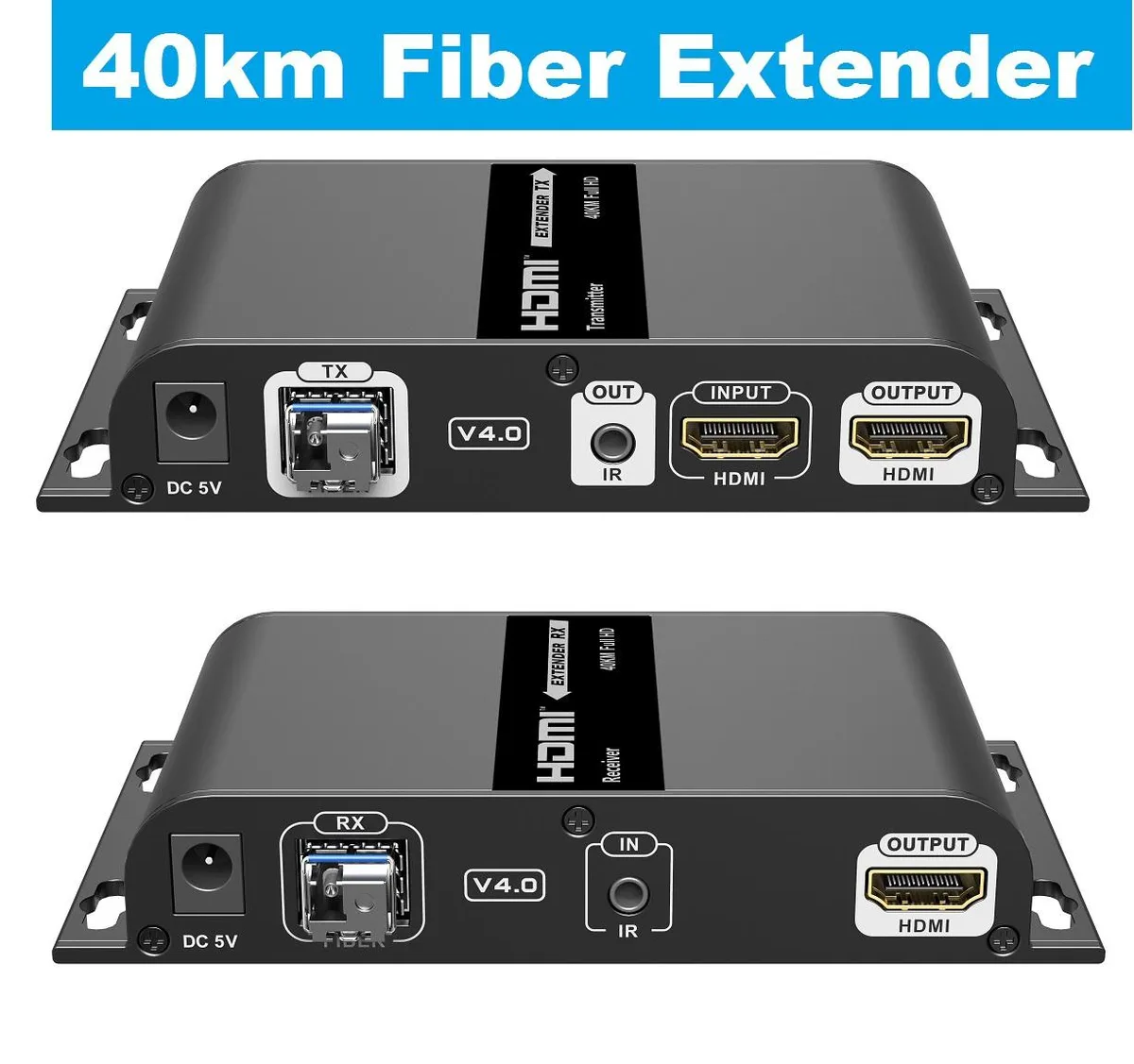 Lenkeng Technology Co,. Ltd Lenkeng Technology Co,. Ltd LKV378A-V4.0 40km 1080p@60Hz HDMI extender — product photo