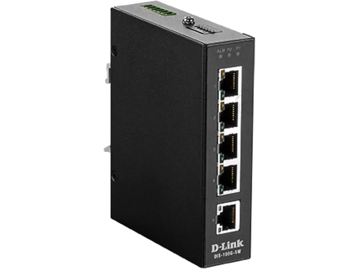 D-Link D-Link DIS-100G-5W 5-Port Unmanaged Industrial Switch — product photo