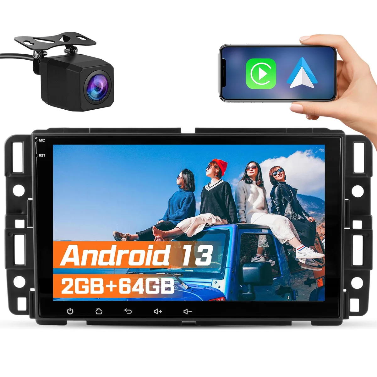 litillbuly litillbuly 8 inch Touchscreen Car Stereo 2G+64G — product photo
