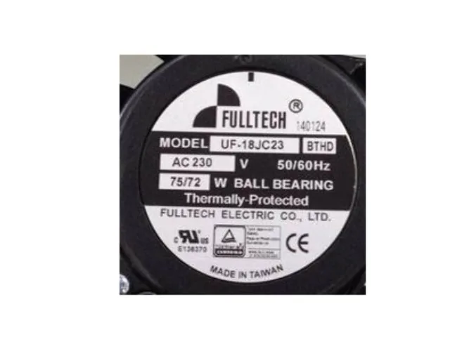 Fans Fans UF18JC23-HSize CPU cooler 180x180x90mm 230V 0.42A 390 CFM 2850RPM 54dB — product photo