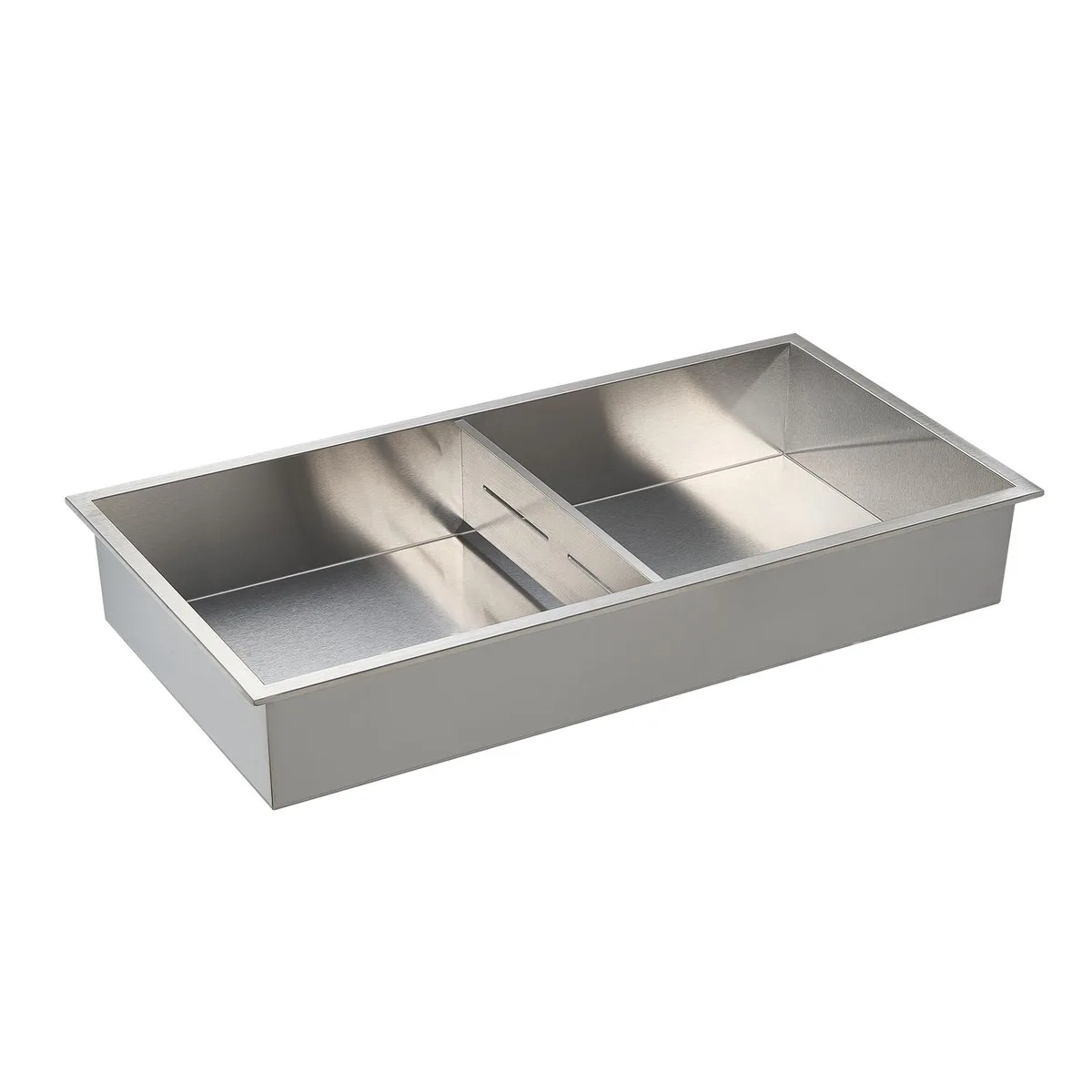 VEVOR VEVOR Shower Niche 13 x 25 x 4 inch Double-layer 304 Stainless Steel Silver — product photo
