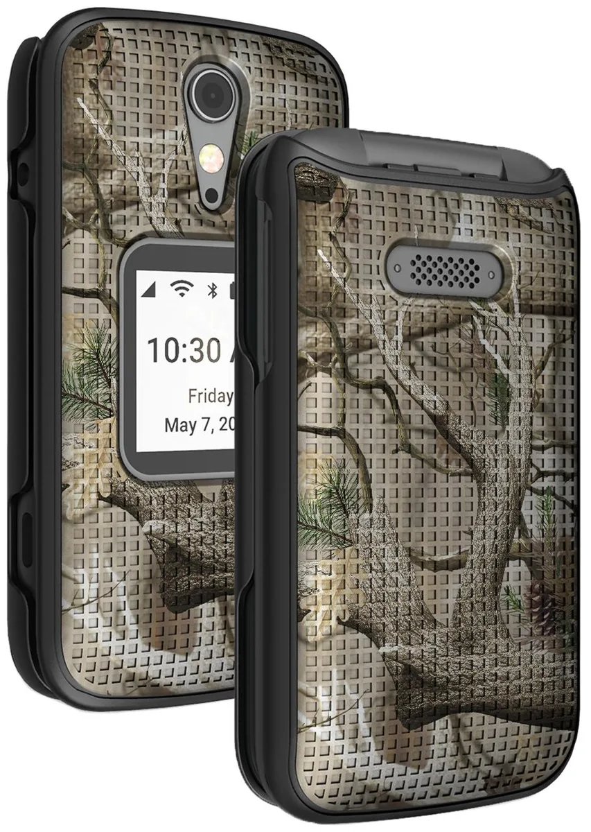 Nakedcellphone Nakedcellphone Grid Case Snap-On Cover for Jitterbug Flip 2 — product photo